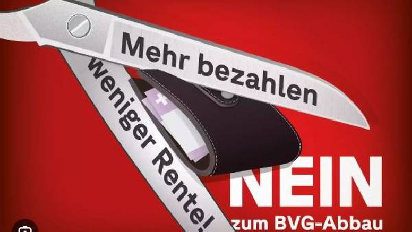 BVG-Reform - Nein zum BVG-Bschiss